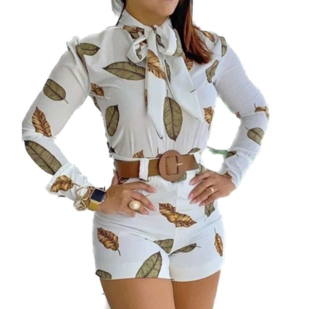 ChicMe Women’s Blouse and Short Set